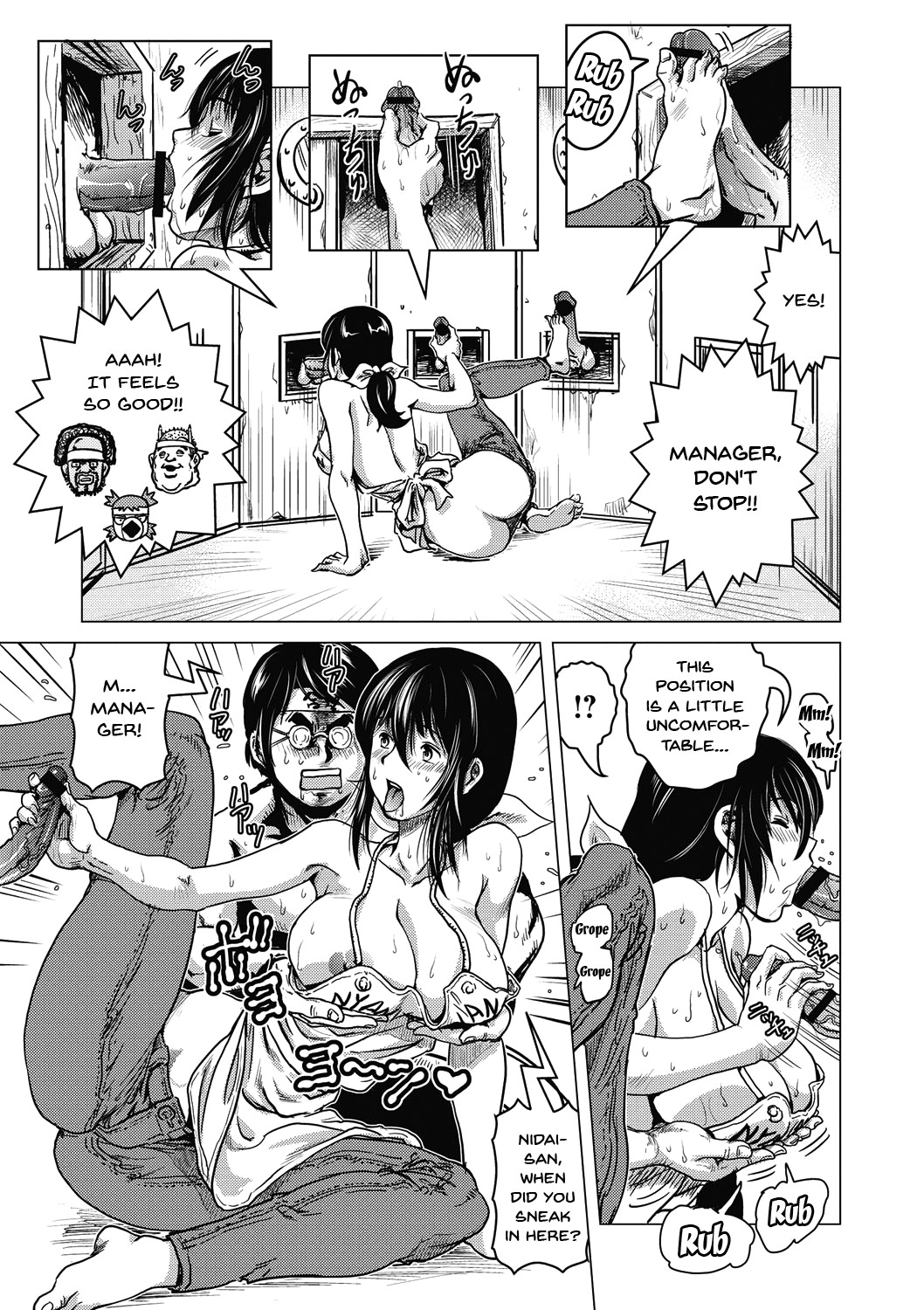 Hentai Manga Comic-Informal Heroine Gangbang-Read-198